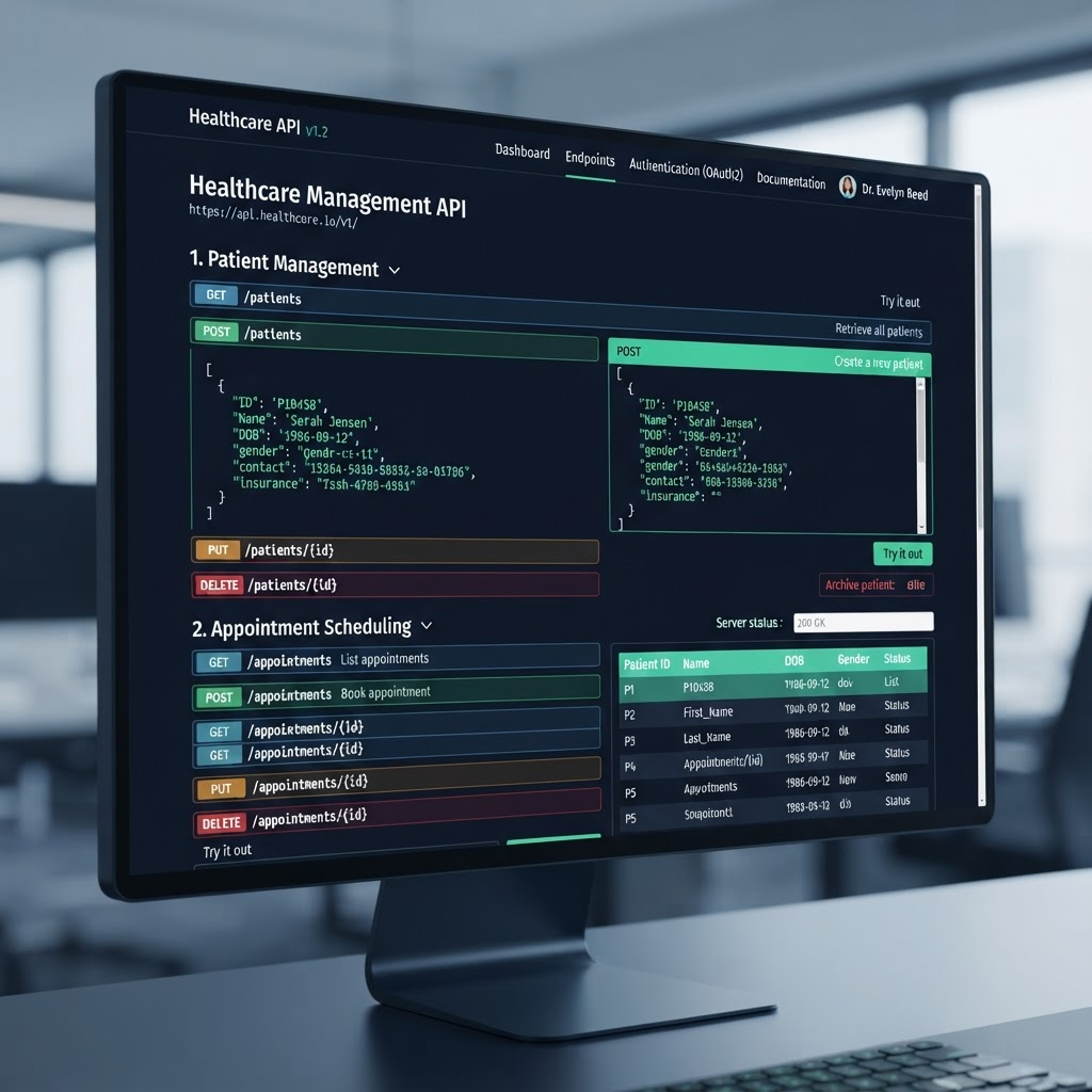 Aperçu du projet HealthCare API